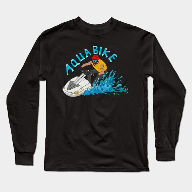 Aquabike Long Sleeve T-Shirt by Yeaha
